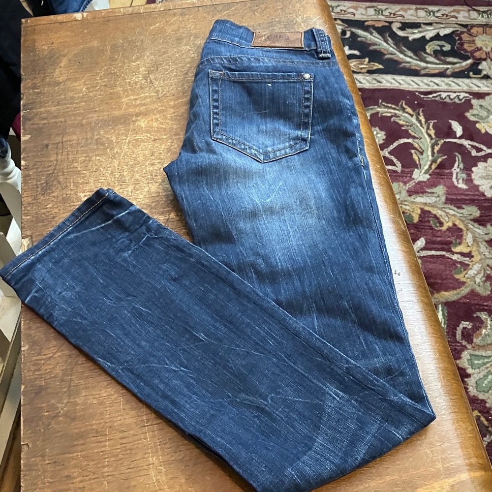 2/55$ ✨Buffalo David Bitton Dark Wash Jazz Straight Leg Low-Rise Jeans – Size 25
